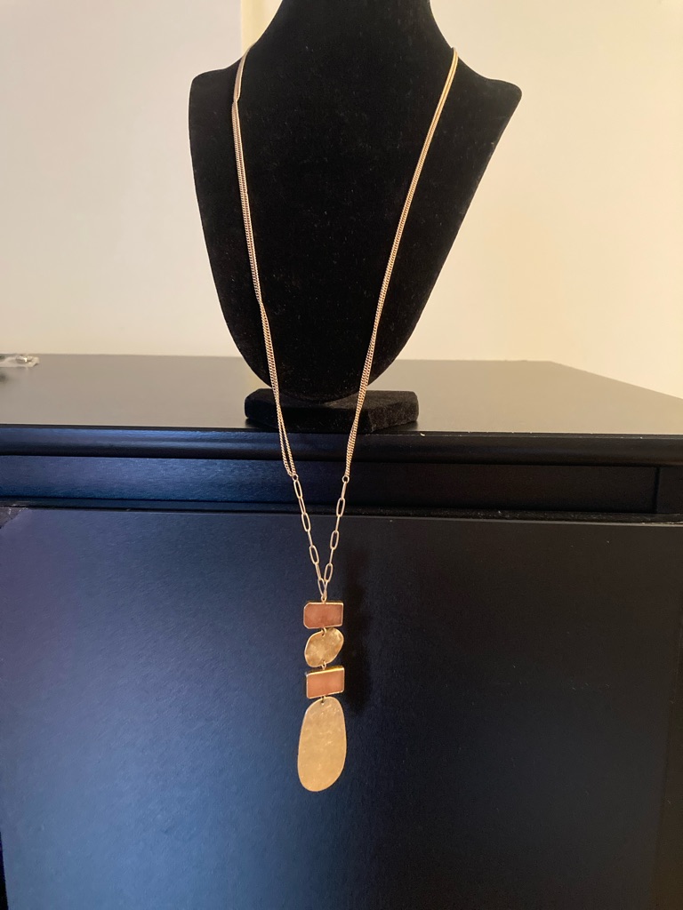 Aura Gold-Tone Multi-Pendant Long Necklace